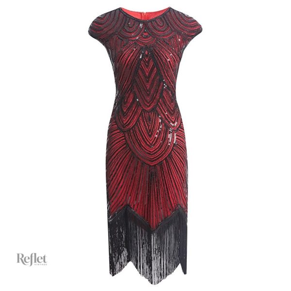 Robe vintage pour femmes, mode des années 30
