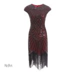 Robe rétro avec ceinture, look stylé