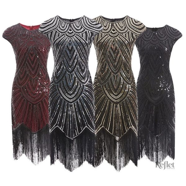 Robe années 30, style rétro chic