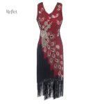 Robe des années 20 à la tendance flapper