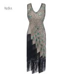 Robe vintage années 20 idéale pour des fêtes