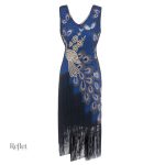Robe des années 20 avec coupe flatteuse