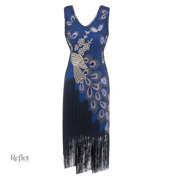 Robe des années 20 avec coupe flatteuse