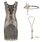 Robe rétro années 30 en style vintage