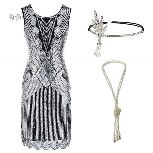 Robe classique des années 30, look intemporel