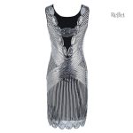 Robe années 30 avec ceinture à la taille