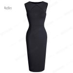 Robe classique des années 40, coupe cintrée et féminine