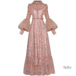 Robe années 40 avec design rétro chic