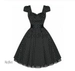 Robe rétro années 50, style vintage élégant
