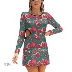 Robe rétro aux couleurs vives, parfait accessoire de mode rétro