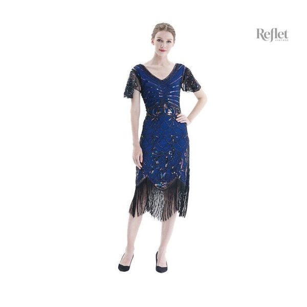 robe-retro-annees-20-1 Robe Rétro des Années 20, style vintage élégant