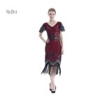 Robe élégante inspirée des années 20, design chic