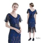 Robe vintage années 20, idéale pour soirées spéciales
