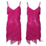 Robe rétro à franges années 20
