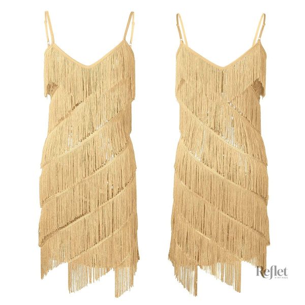 Robe classique des années 20, élégance intemporelle