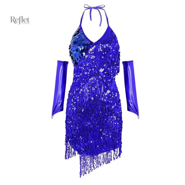 Robe aux détails raffinés des années 20