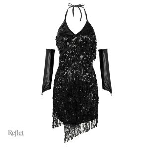 Robe années 20 au design raffiné
