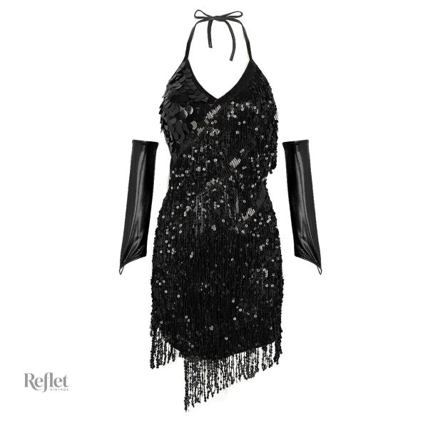 Robe années 20 au design raffiné