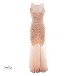 Robe rétro 20's pour soirées et événements