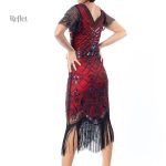Style rétro chic avec cette robe courte rouge