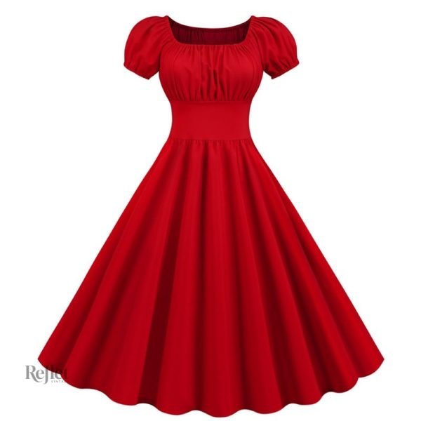 robe-rouge-facon-annee-20-1 Robe rouge façon années 20 élégante et rétro
