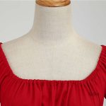Robe festive rouge années 20 pour soirées