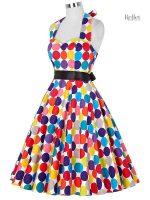 Robe à la mode sans manches années 60