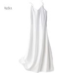 Robe fluide années 20 satinée