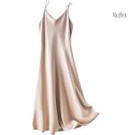 Robe vintage chic satin années 20