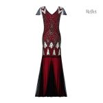 Robe Soirée Années 20 élégante et vintage
