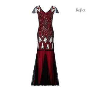 Robe Soirée Années 20 élégante et vintage