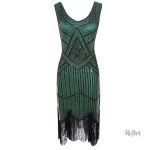 Chic et glamour : robe années 20 blanche