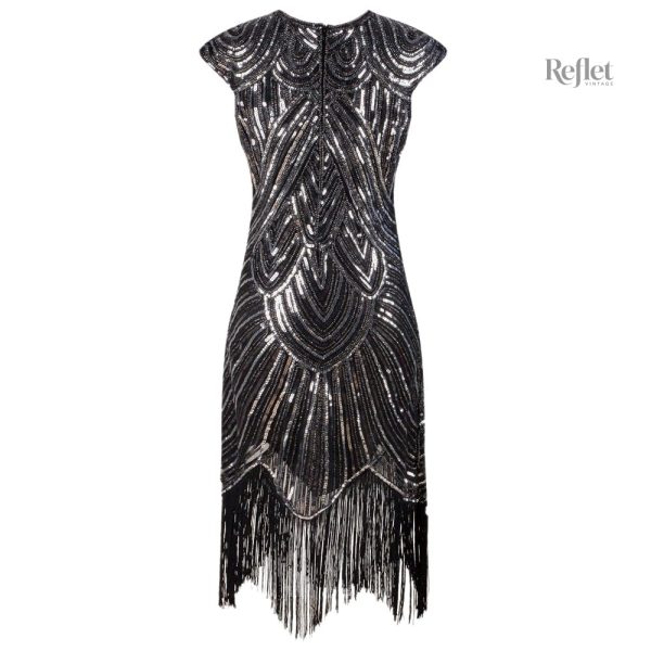 robe-soiree-annee-30-1 Robe Soirée Année 30 élégante et rétro