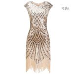 Robe longue Années 30, look glamour