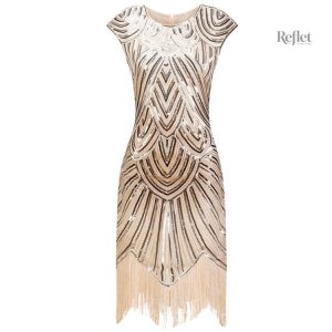 Robe longue Années 30, look glamour