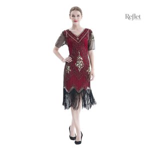 Stylé robe soirée année 30 pour un look rétro
