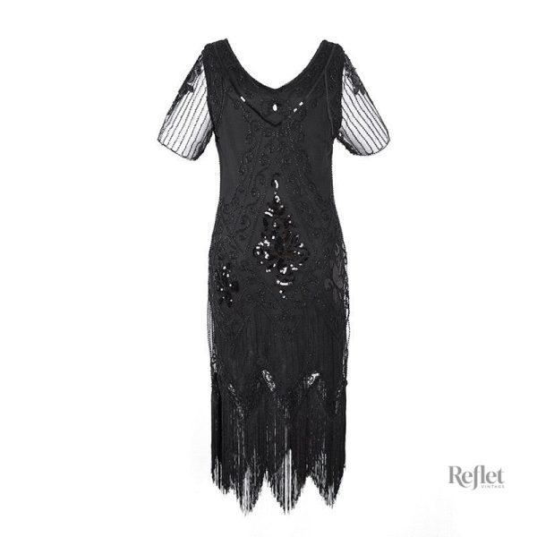 Chic robe femme années 30, parfaite pour les événements