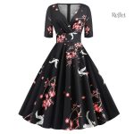 Robe Soirée Année 50 élégante et rétro