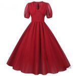 Esprit années 60 : robe soirée intemporelle