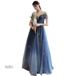 Robe de soirée élégante pour femme, style princesse
