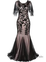 Modèle de robe soirée inspiré des années 30