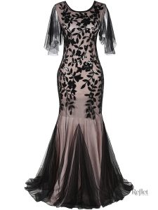 Modèle de robe soirée inspiré des années 30
