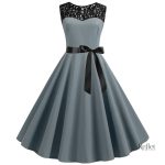 Robe soirée glamour années 80