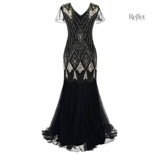 Robe chic style flapper des années 20