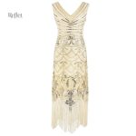 Robe années 20, design fluide et chic