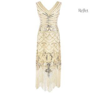 Robe vintage, idéale pour soirées années 20