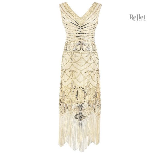 Robe vintage, idéale pour soirées années 20