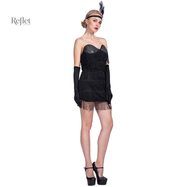 Robe vintage années 20 élégante