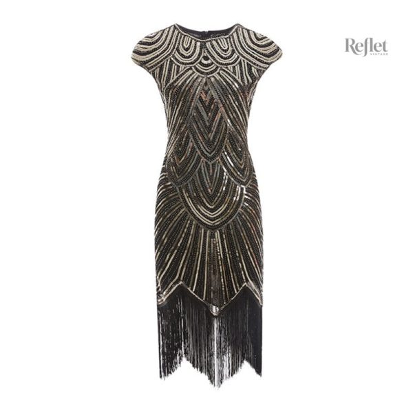 Robe moulante femme inspirée des années 30