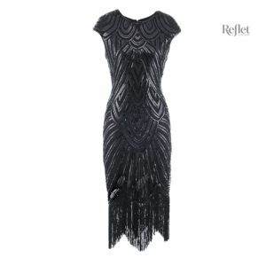 Robe vintage années 30 chic et féminine